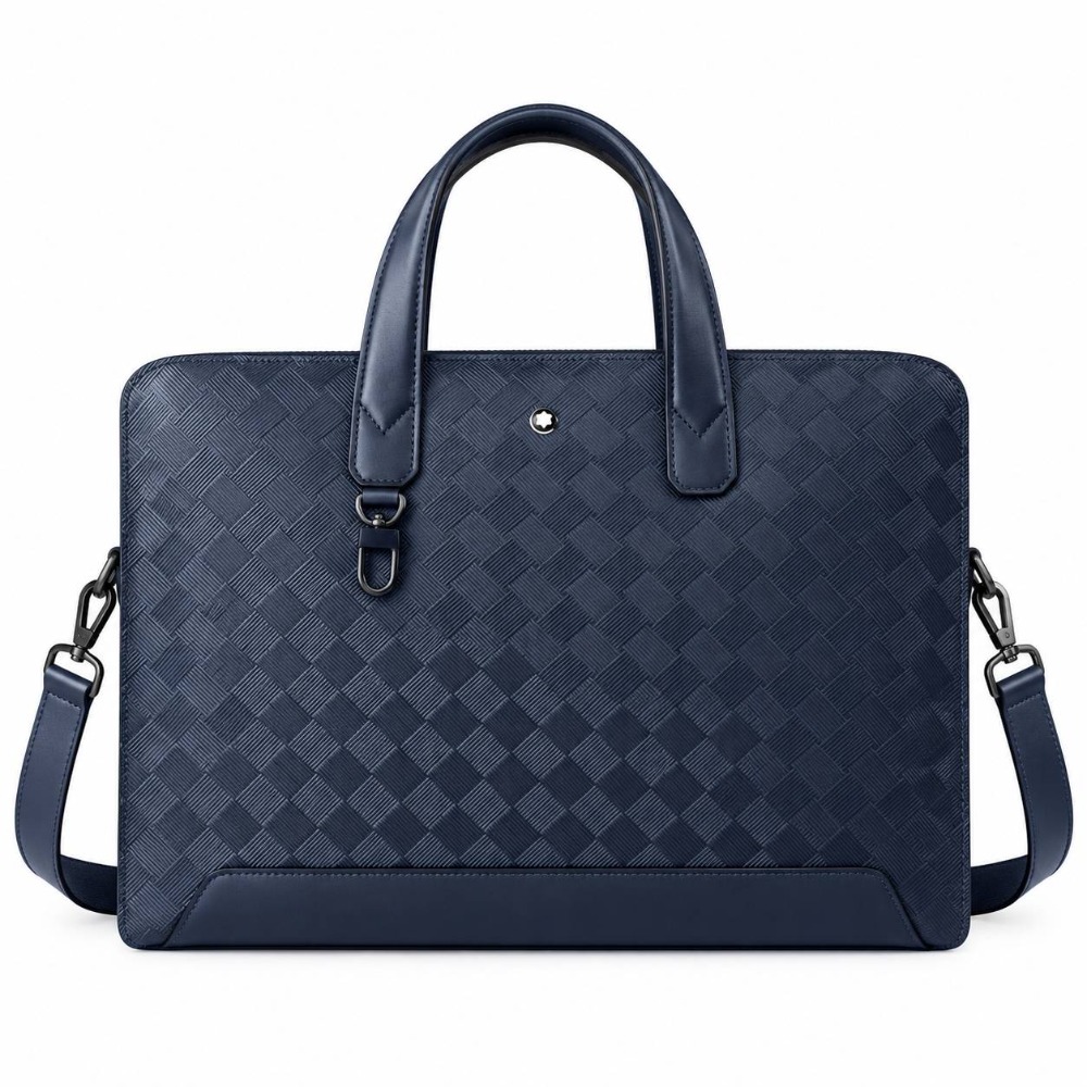 Leather Briefcase - Mala Executiva Slim de Luxo para