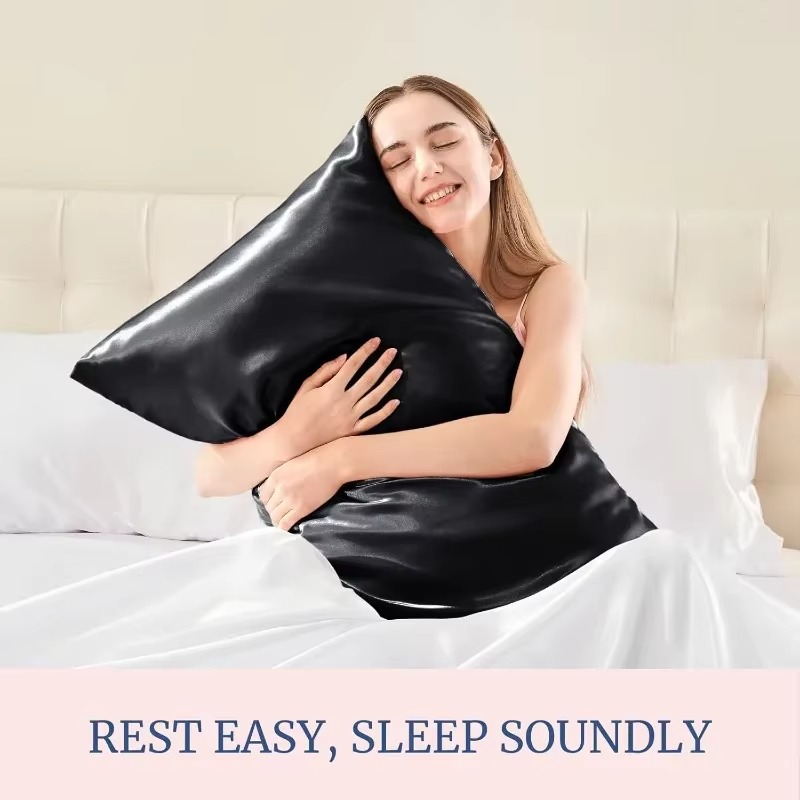 Silk Pillowcase - Para mulheres e homens, conjunto de
