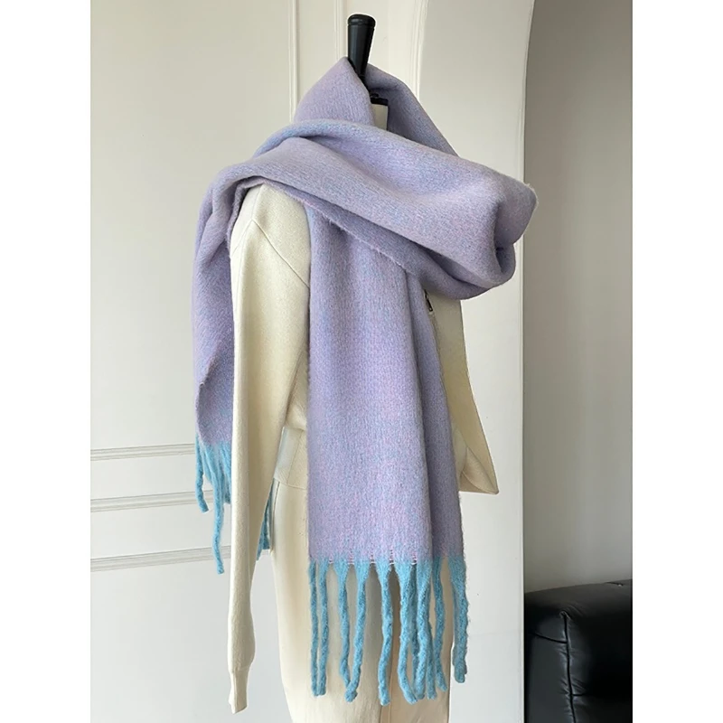Cashmere Scarf - Novo Cachecol de Mohair da Moda