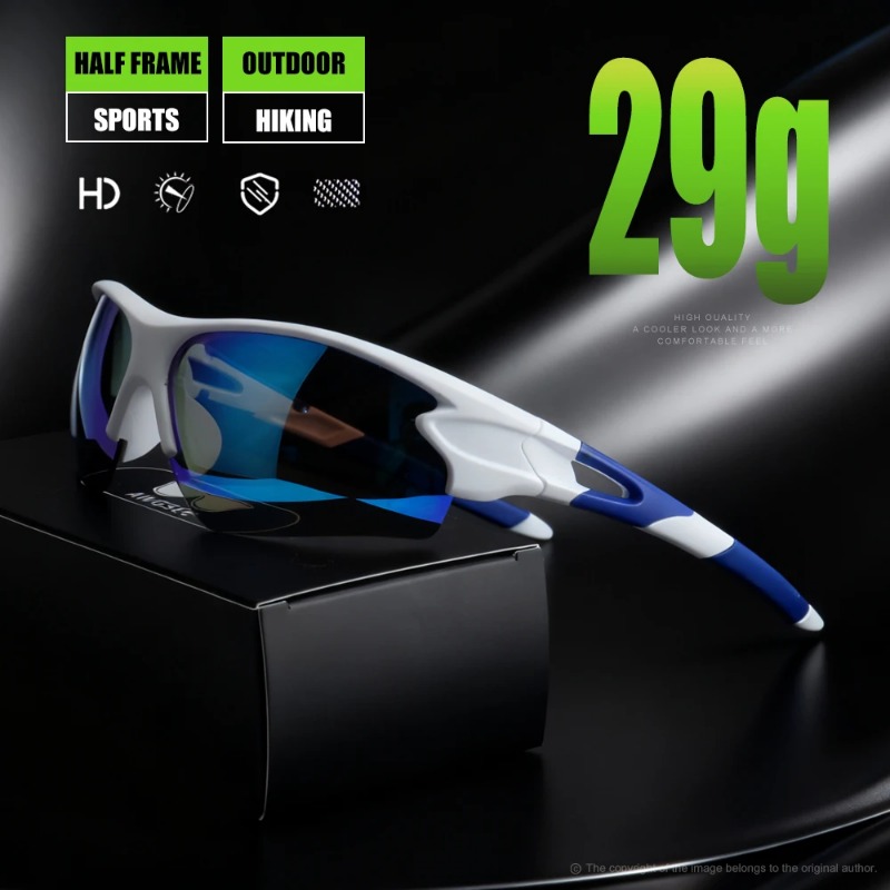 Sunglasses Uv400 - Óculos de sol polarizados esportivos, com