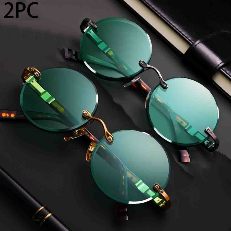 Designer Sunglasses - Óculos de Sol Clássicos Sem Armação