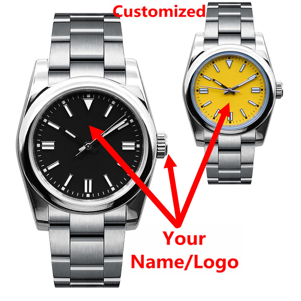 Luxury Watch Men - Relógio Masculino Personalizado com Logotipo, Luxuoso,