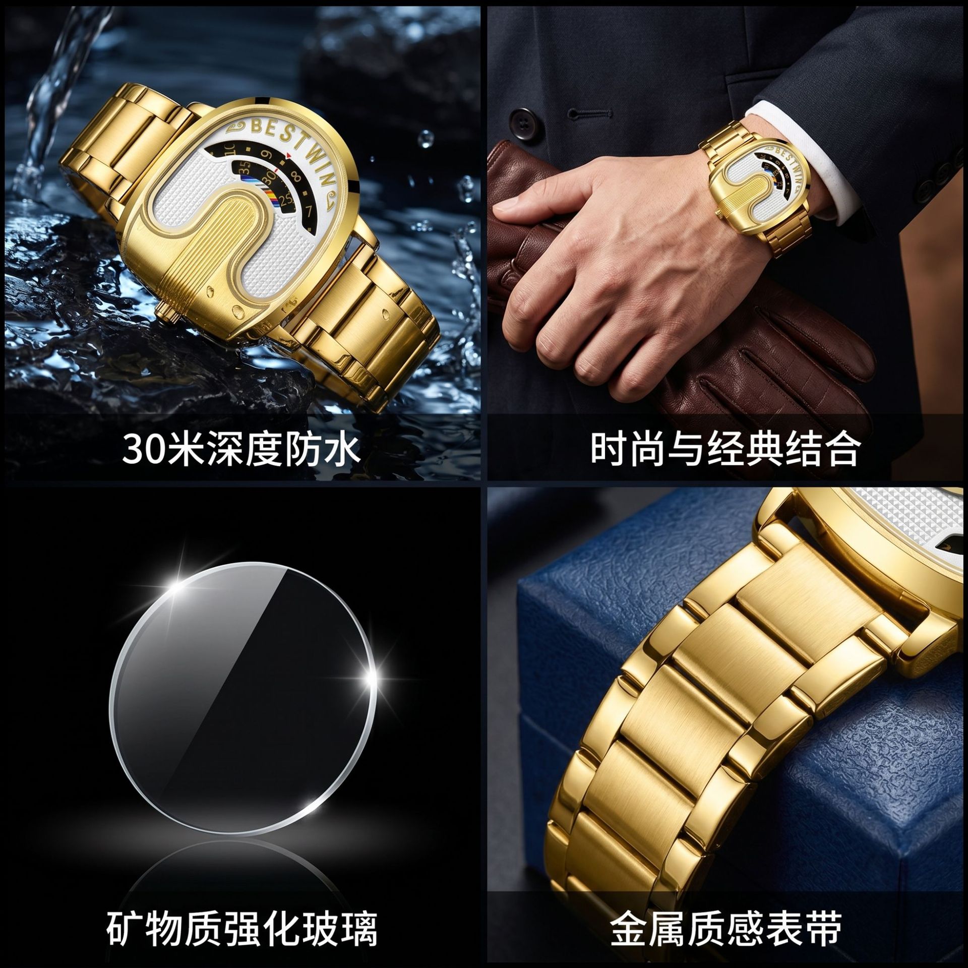 Relógios de Luxo para Homens d - Luxury Watch Men avaliação e preço