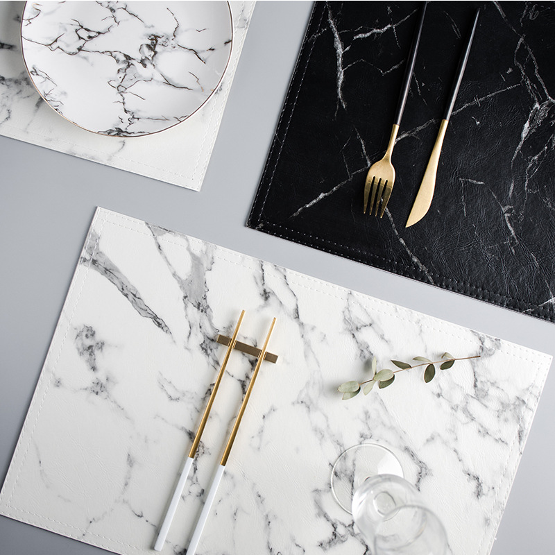 Conjunto de Sousplats de Mesa  - Marble Coaster Set avaliação e preço