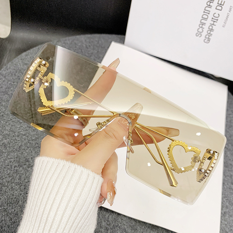Novos Óculos de Sol Sem Armaçã - Sunglasses Uv400 avaliação e preço
