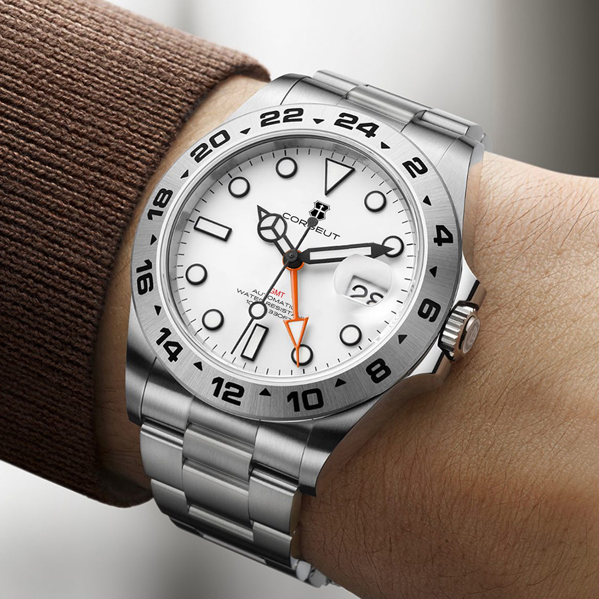 Personalizado de luxo 39mm nh3 - Luxury Watch Men avaliação e preço