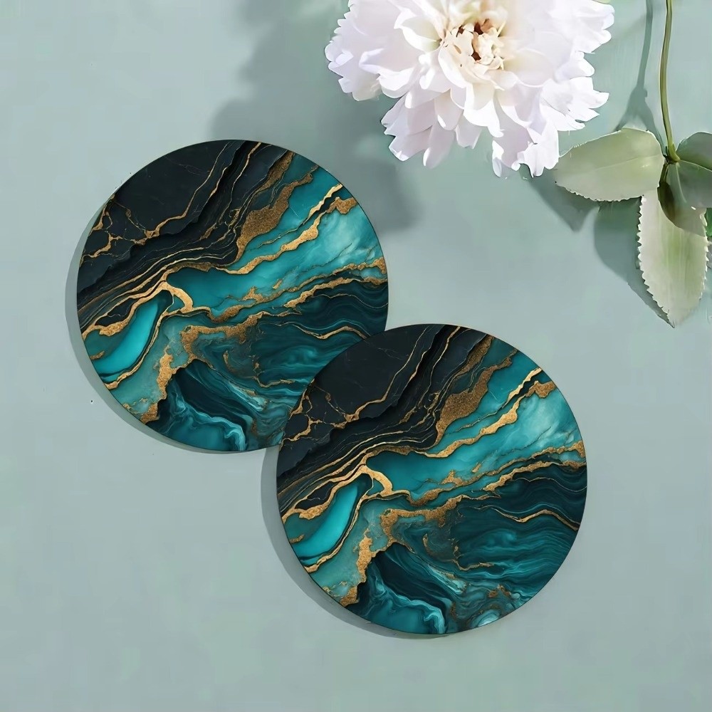 Conjunto de 6 Porta-Copos de M - Marble Coaster Set avaliação e preço