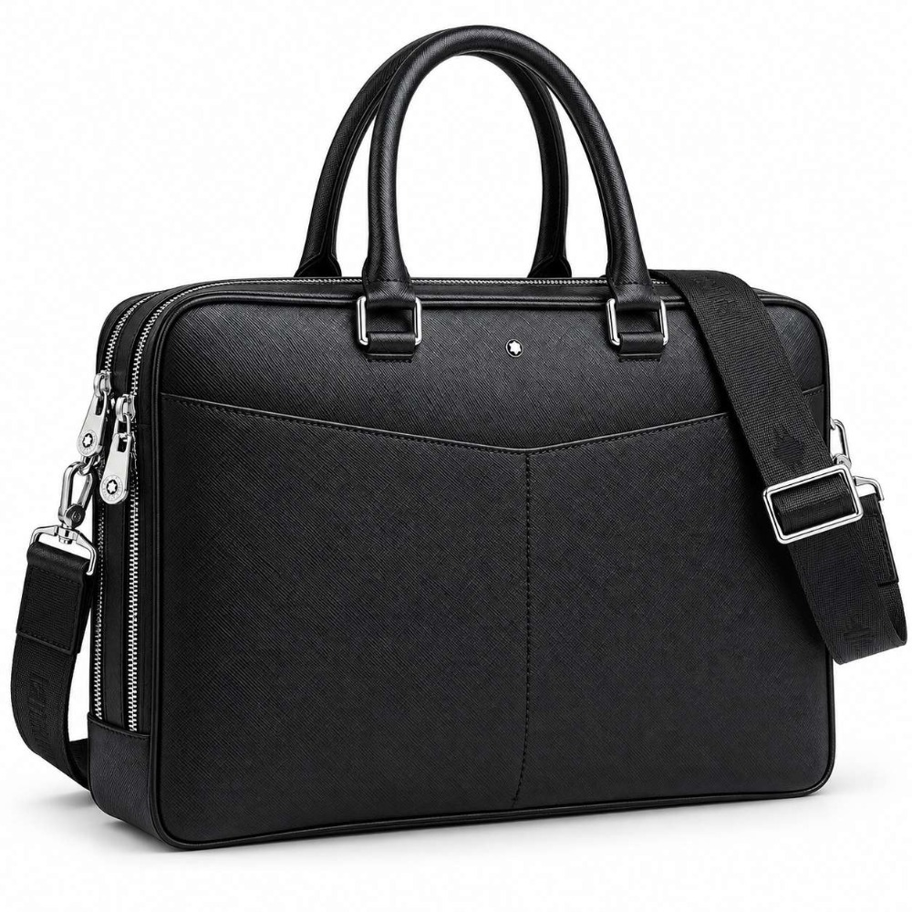 Mala de negócios clássica para - Leather Briefcase avaliação e preço
