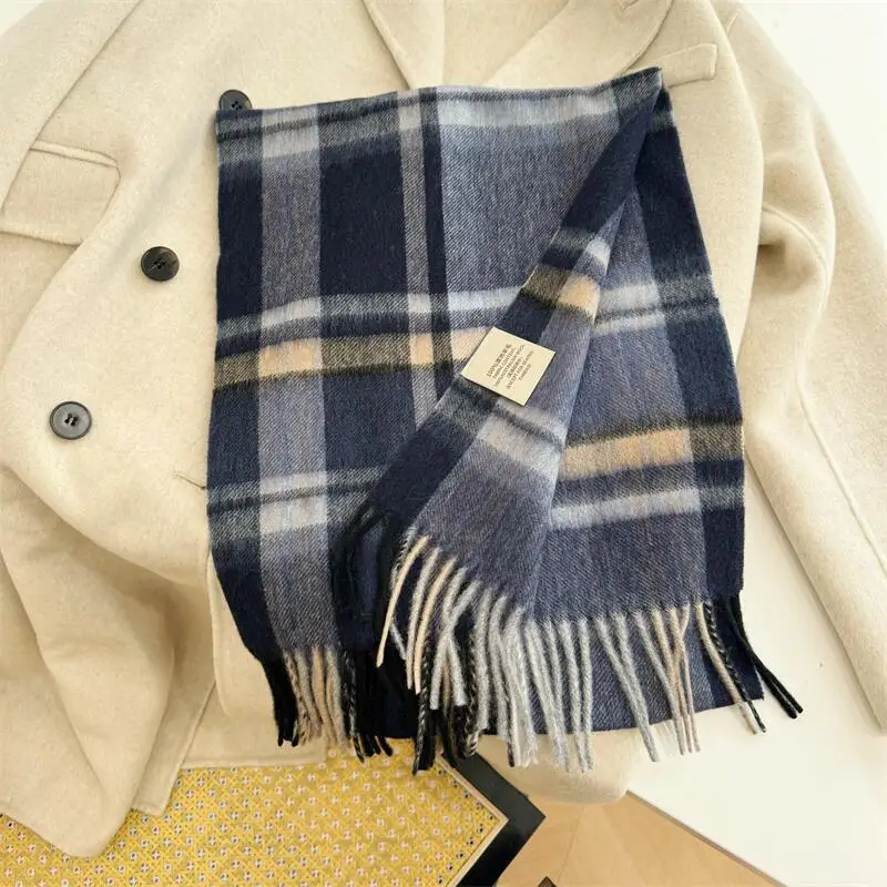 Cachecol de Lã 100% de Alta Qu - Cashmere Scarf avaliação e preço