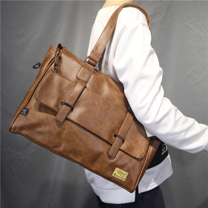 Bolsa de ombro de couro corean - Leather Briefcase avaliação e preço