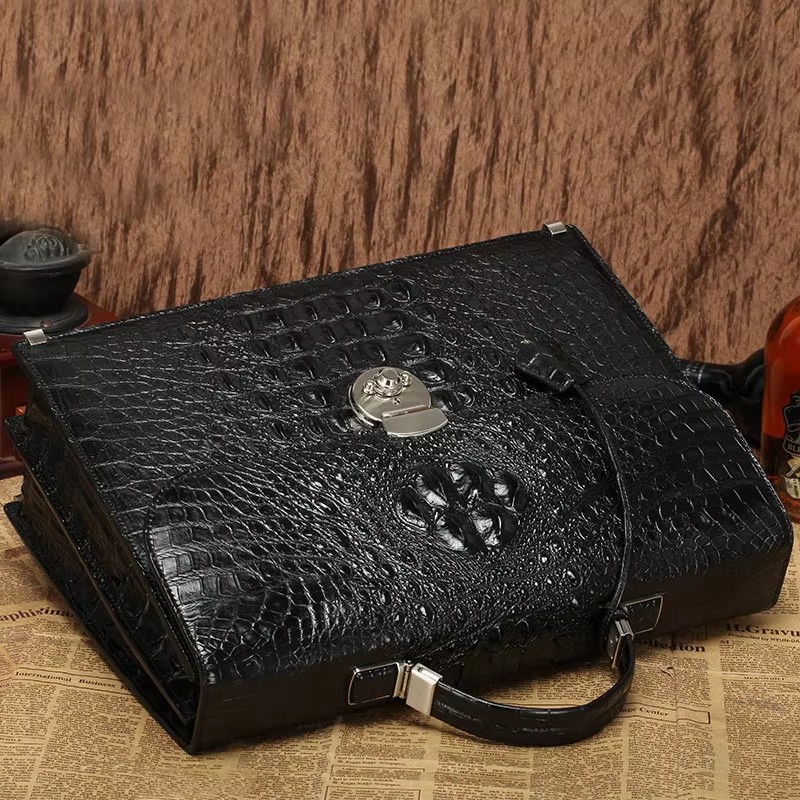 lukani Nova bolsa masculina de - Leather Briefcase avaliação e preço