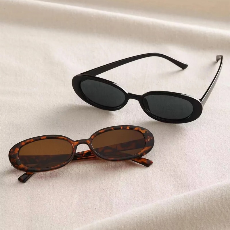 Óculos de sol ovais vintage fe - Designer Sunglasses avaliação e preço